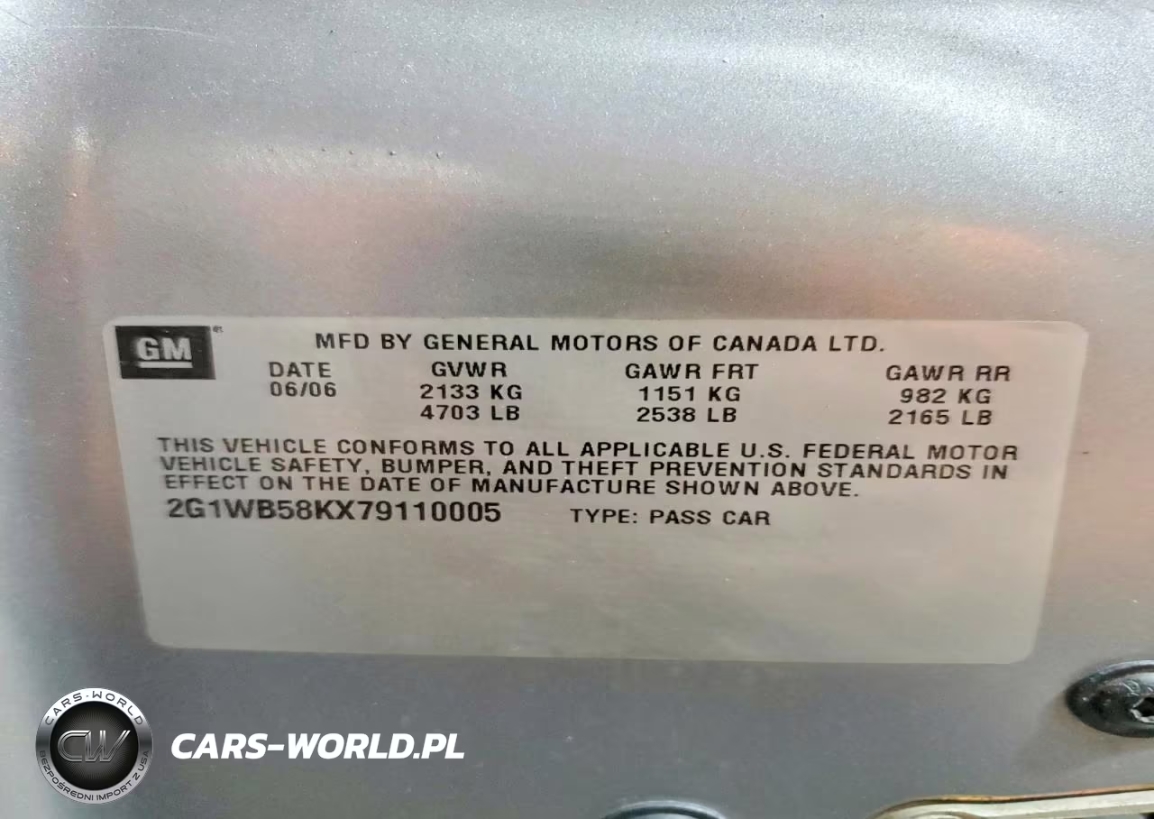 2007 Chevrolet Impala Ls VIN:2G1WB58KX79110005 - 13