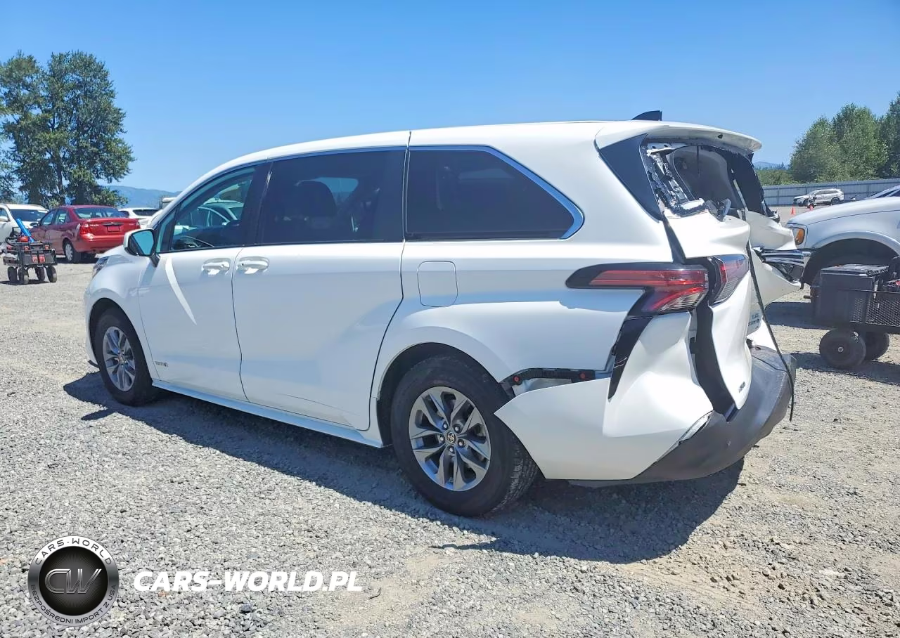 2021 Toyota Sienna Le VIN:5TDKSKFC7MS036674 - 2