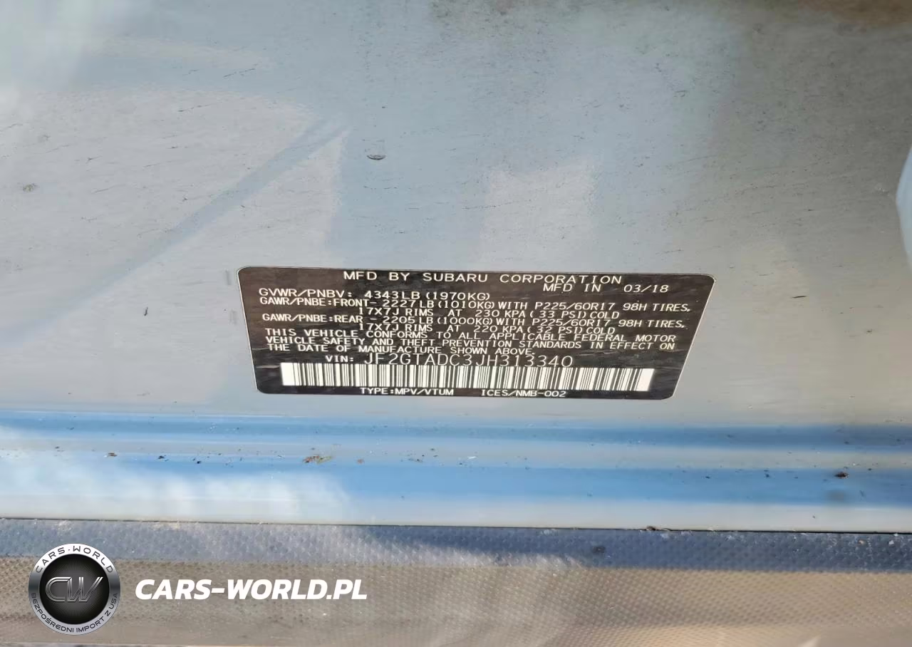 2018 Subaru Crosstrek Premium VIN:JF2GTADC3JH313340 - 14