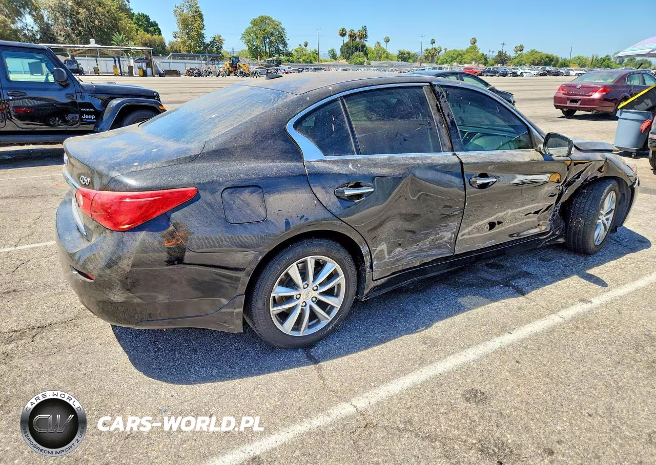 2016 Infiniti Q50 2.0T Premium VIN:JN1CV7AP1GM203200 - 3