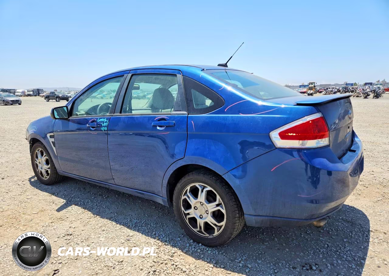 2008 Ford Focus Se VIN:1FAHP35N68W217765 - 2