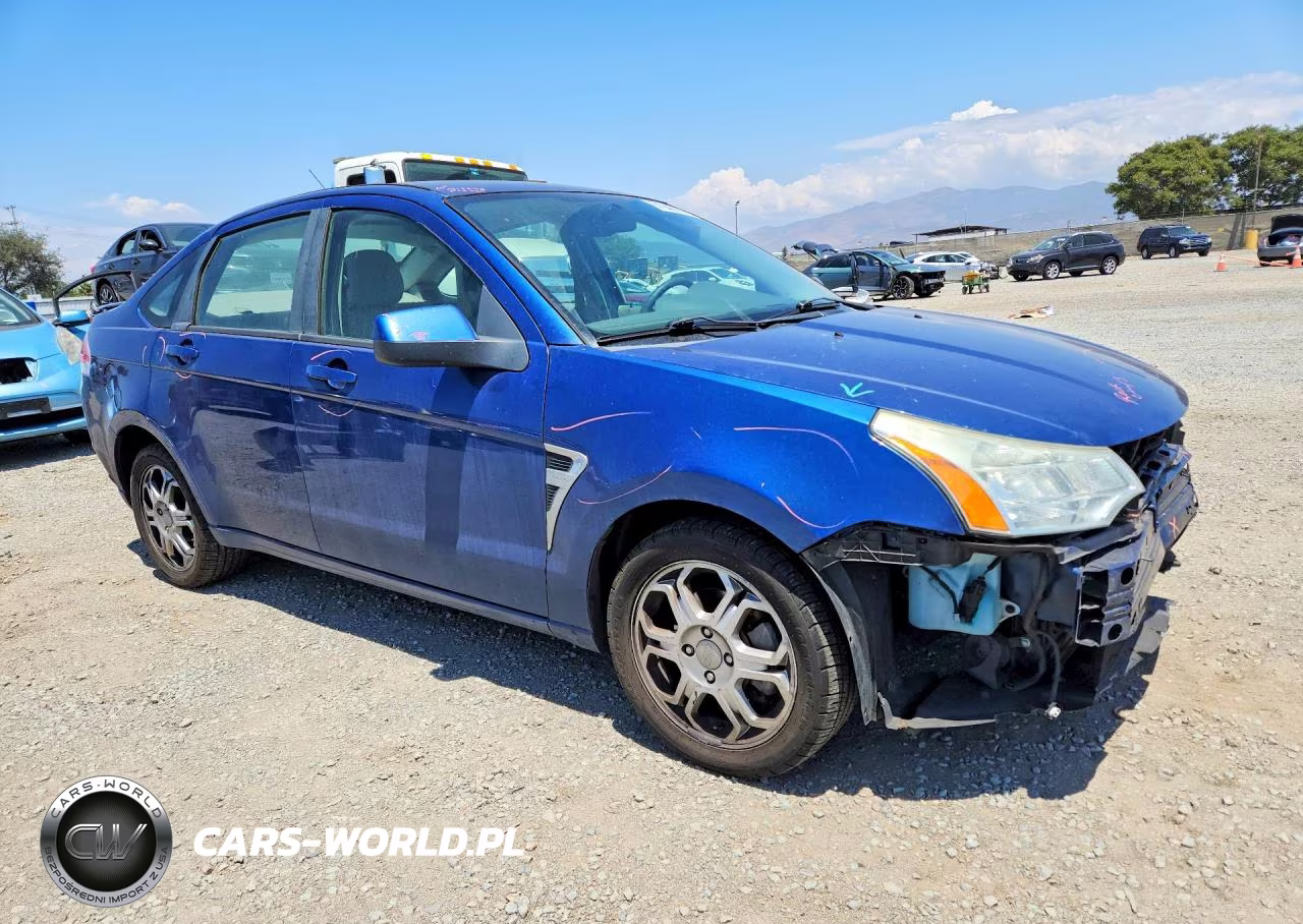 2008 Ford Focus Se VIN:1FAHP35N68W217765 - 4