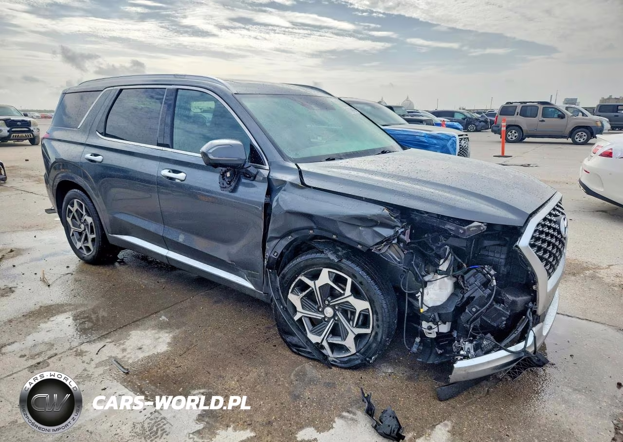 2021 Hyundai Palisade Calligraphy VIN:KM8R74HE6MU281533 - 4