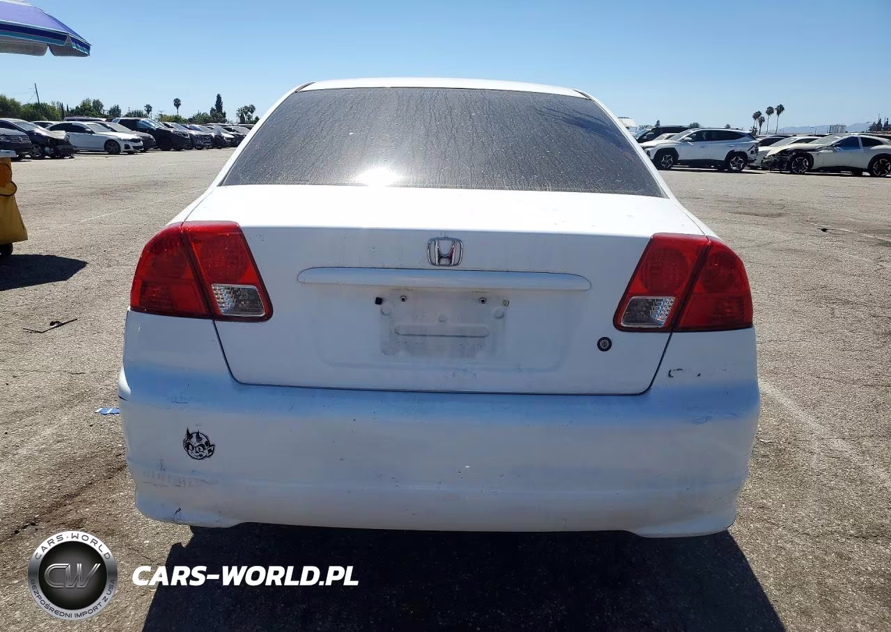 2004 Honda Civic Dx Vp VIN:2HGES16394H587177 - 6
