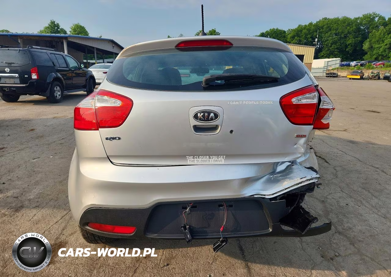 KIA RIO5 VIN:KNADM5A36C6040934 - 6