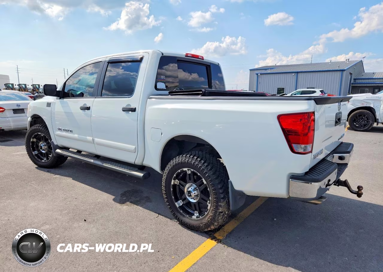 2014 Nissan Titan Sv VIN:1N6BA0EC1EN507442 - 2