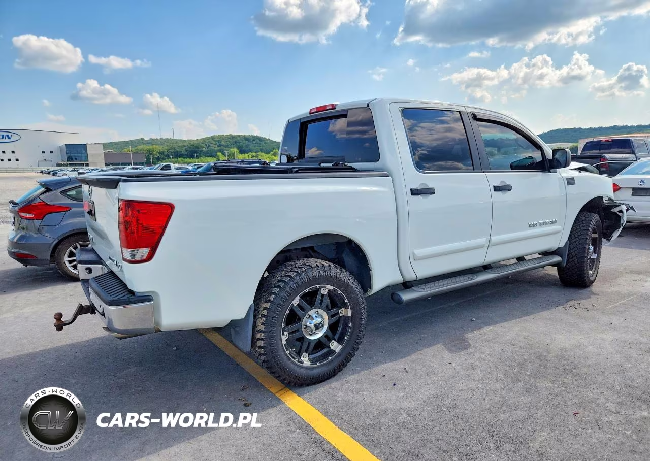 2014 Nissan Titan Sv VIN:1N6BA0EC1EN507442 - 3