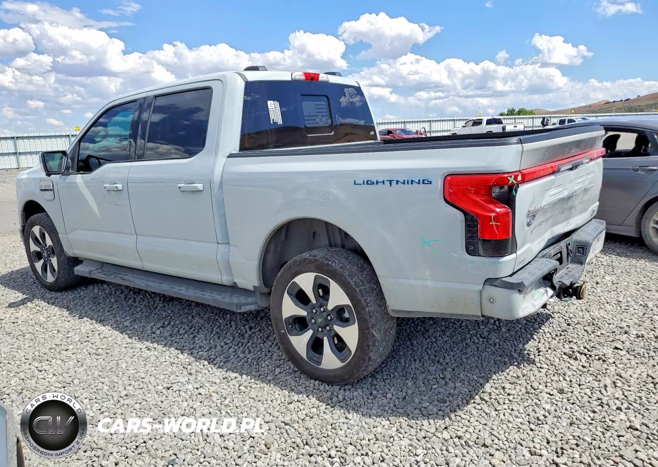 2023 Ford F150 Lightning Pro VIN:1FT6W1EV2PWG26420 - 2