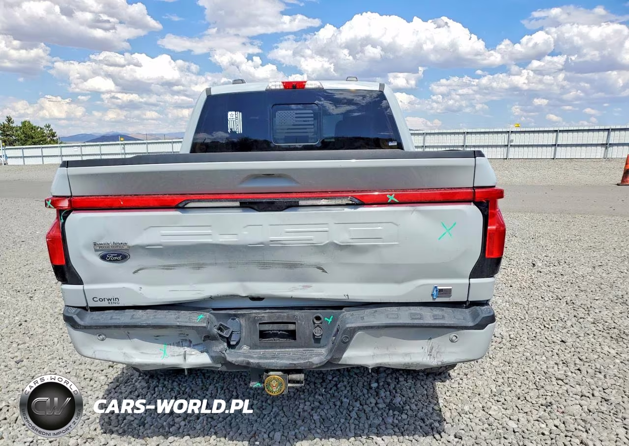2023 Ford F150 Lightning Pro VIN:1FT6W1EV2PWG26420 - 6
