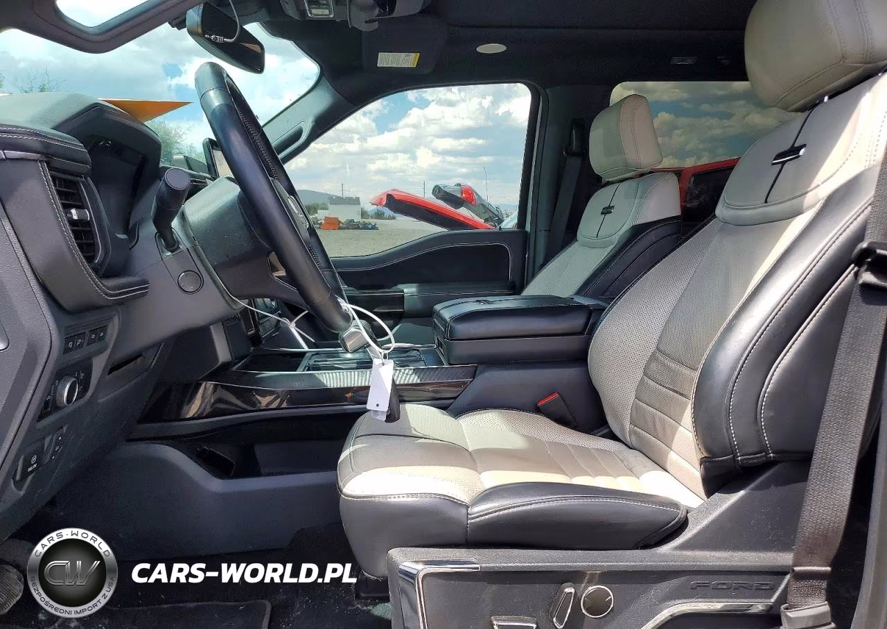 2023 Ford F150 Lightning Pro VIN:1FT6W1EV2PWG26420 - 7