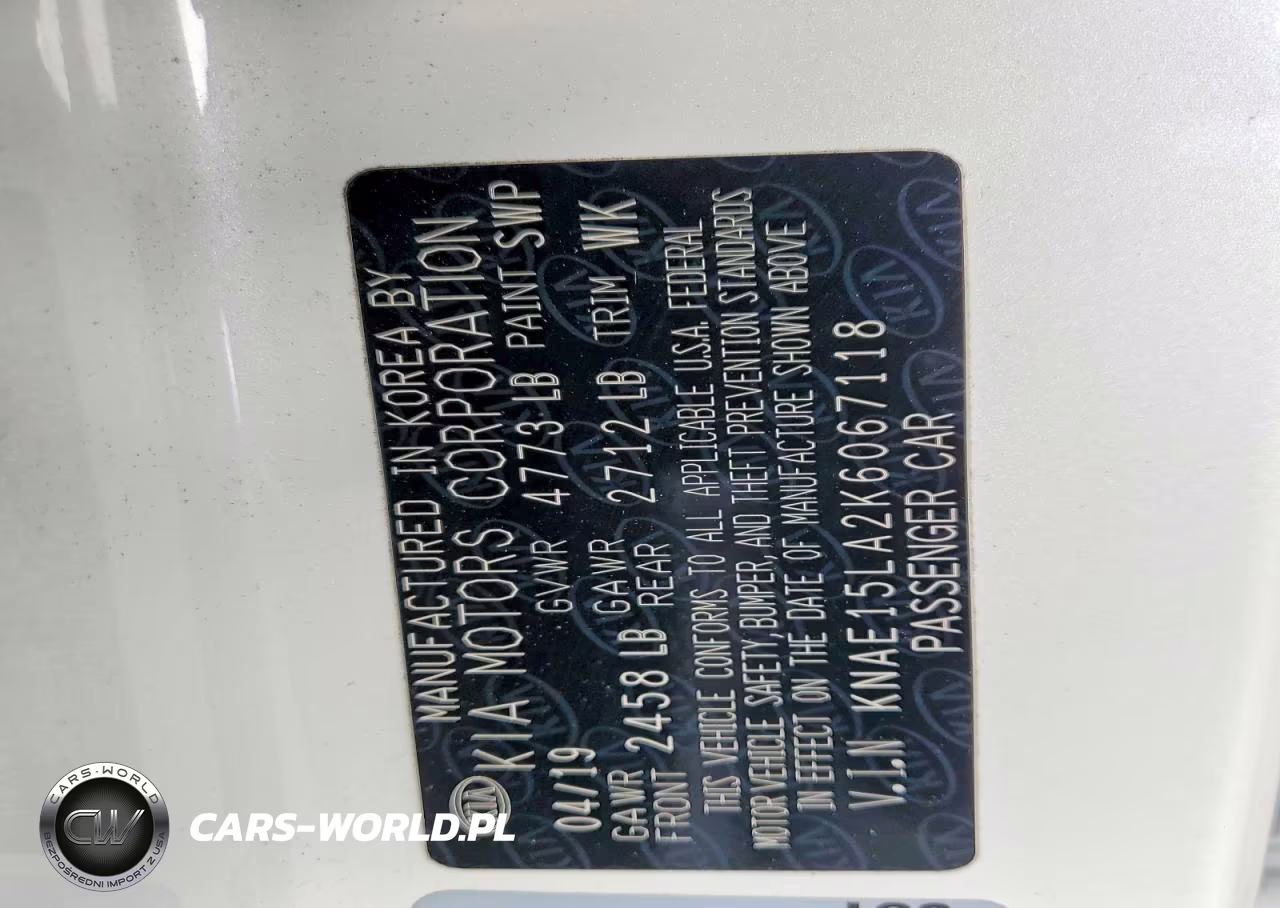 2019 Kia Stinger Base VIN:KNAE15LA2K6067118 - 12