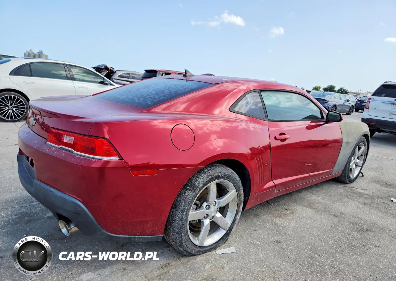 2015 Chevrolet Camaro Lt VIN:2G1FD1E30F9260820 - 3