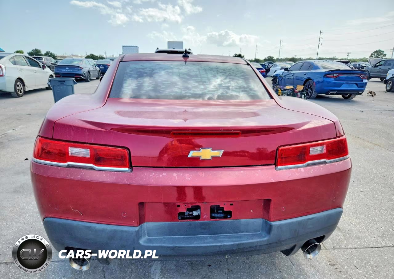 2015 Chevrolet Camaro Lt VIN:2G1FD1E30F9260820 - 6