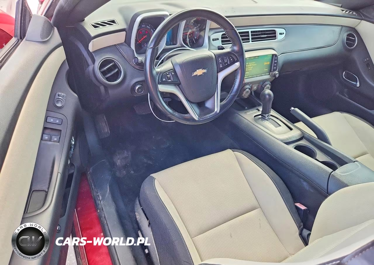 2015 Chevrolet Camaro Lt VIN:2G1FD1E30F9260820 - 8