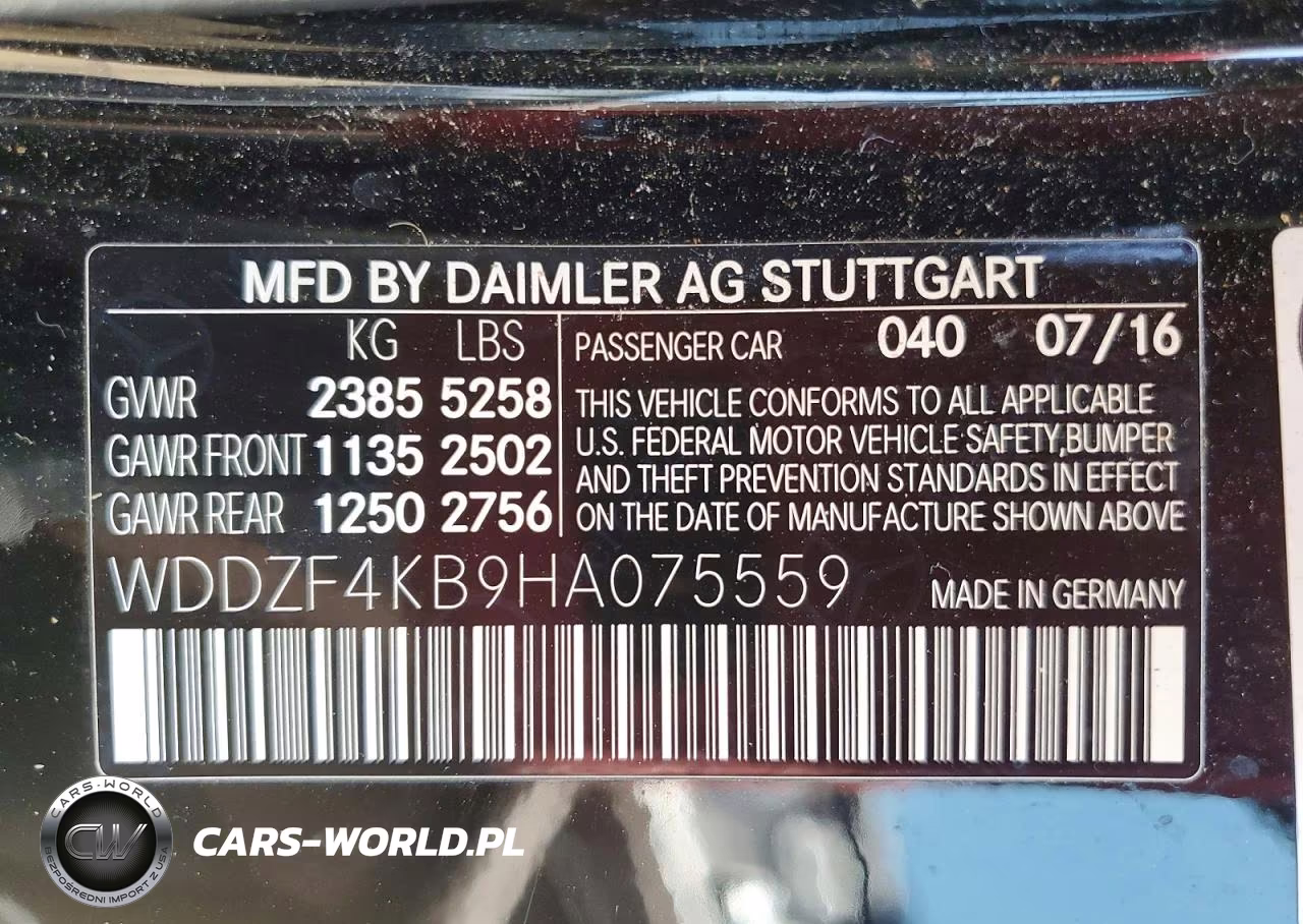 2017 Mercedes-Benz E 300 4Matic VIN:WDDZF4KB9HA075559 - 12