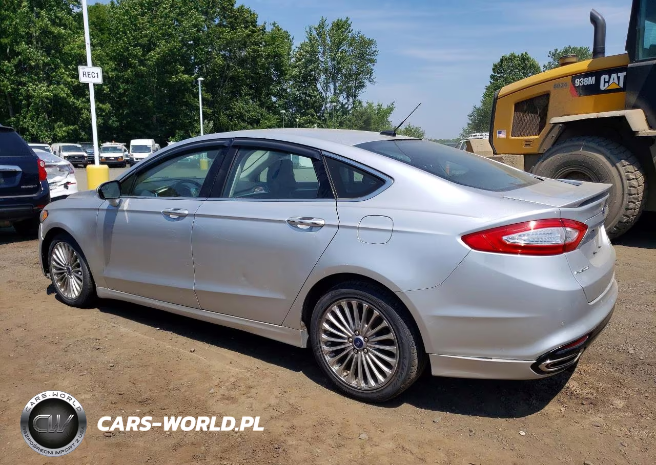 2015 Ford Fusion Titanium VIN:3FA6P0K95FR268011 - 2