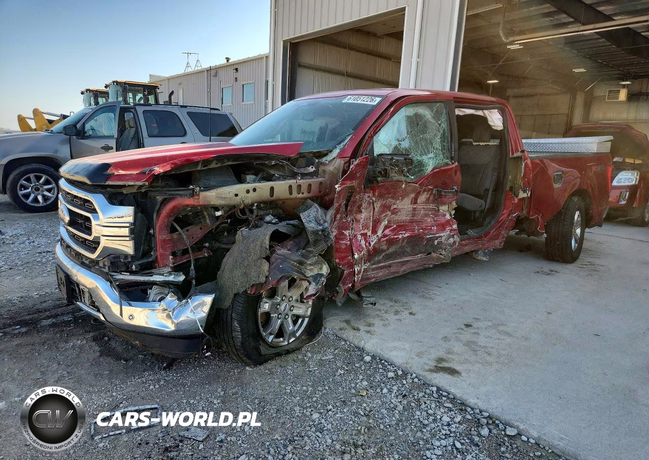 2022 Ford F150 Supercrew VIN:1FTFW1E58NKD61779 - 1
