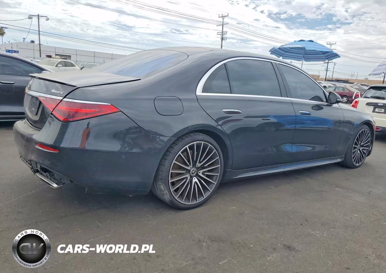 2022 Mercedes-Benz S 500 4Matic VIN:W1K6G6DB3NA165925 - 3