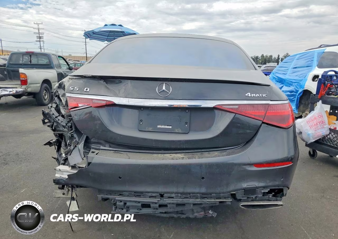 2022 Mercedes-Benz S 500 4Matic VIN:W1K6G6DB3NA165925 - 6