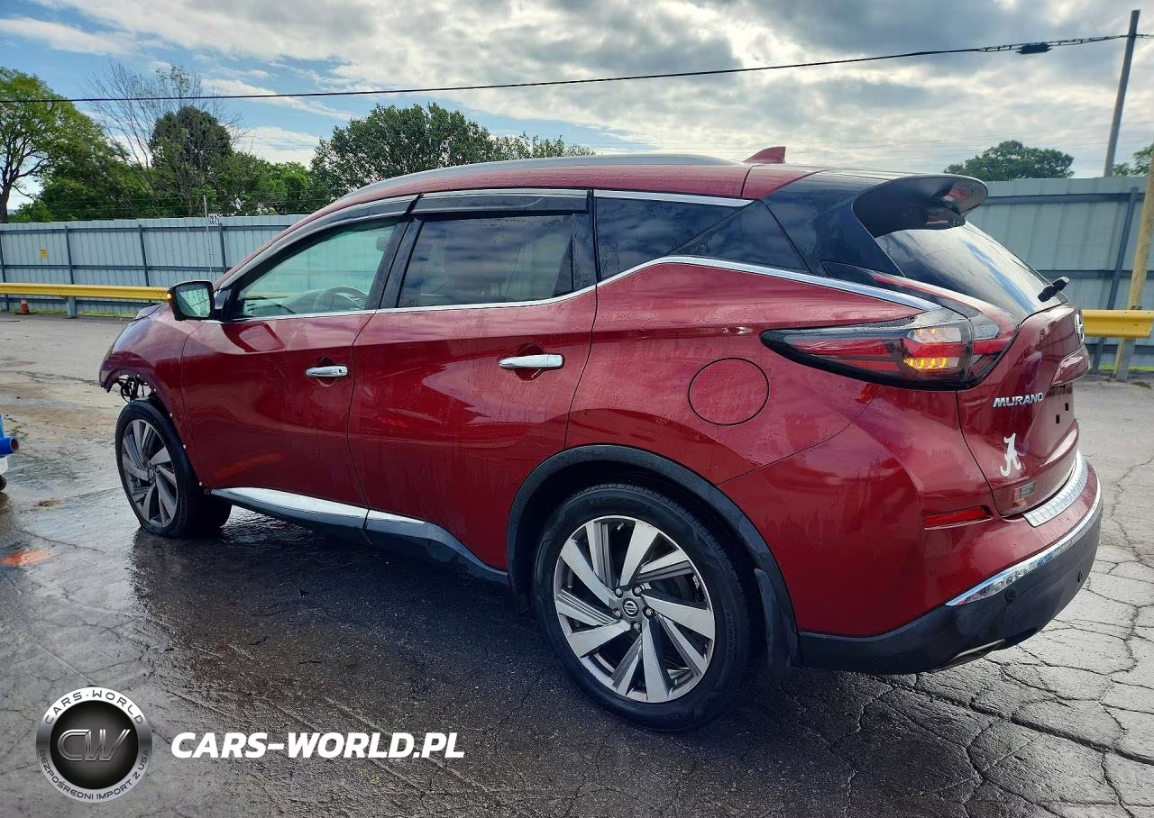 2019 Nissan Murano Sl VIN:5N1AZ2MJ8KN154045 - 2