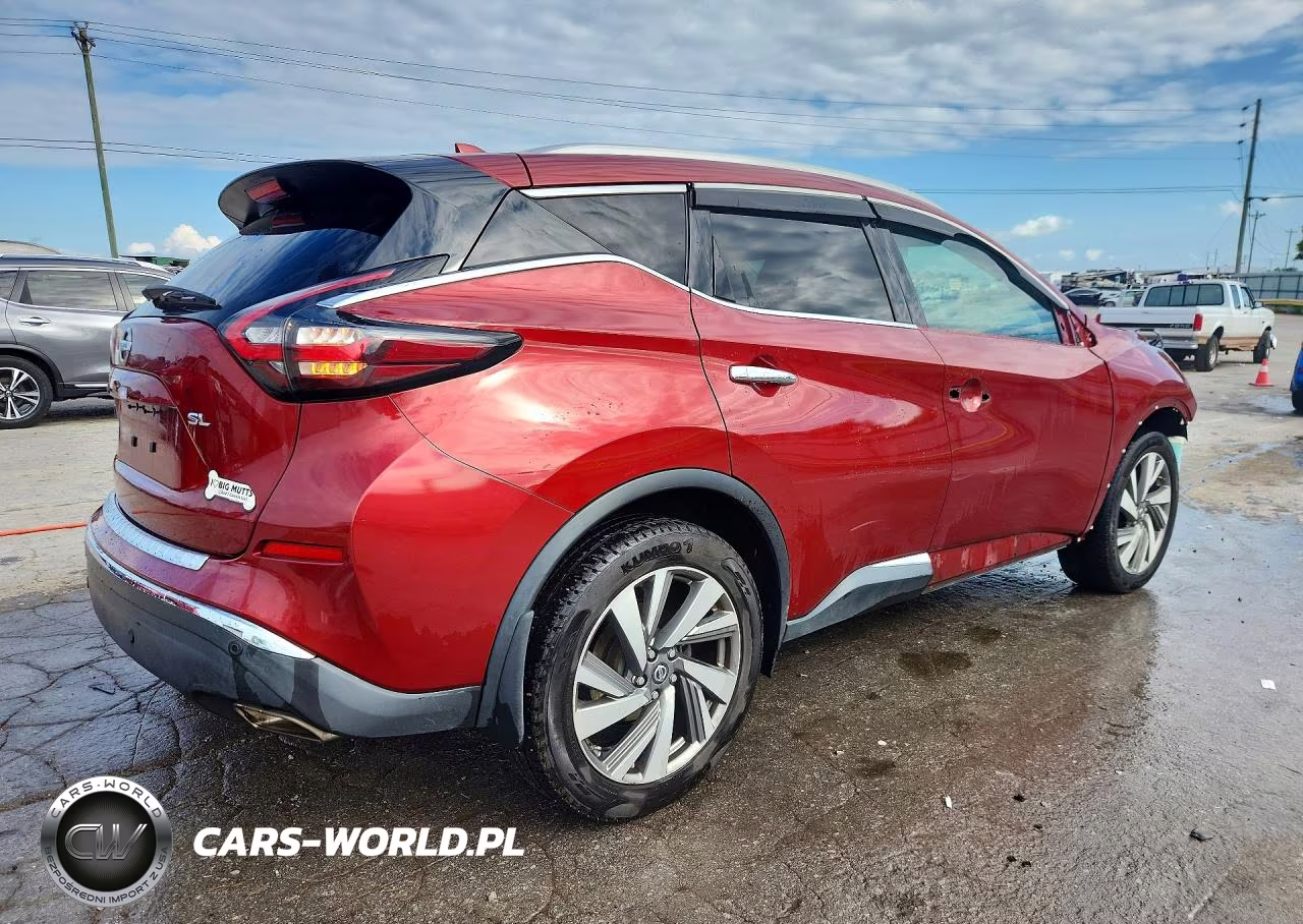 2019 Nissan Murano Sl VIN:5N1AZ2MJ8KN154045 - 3