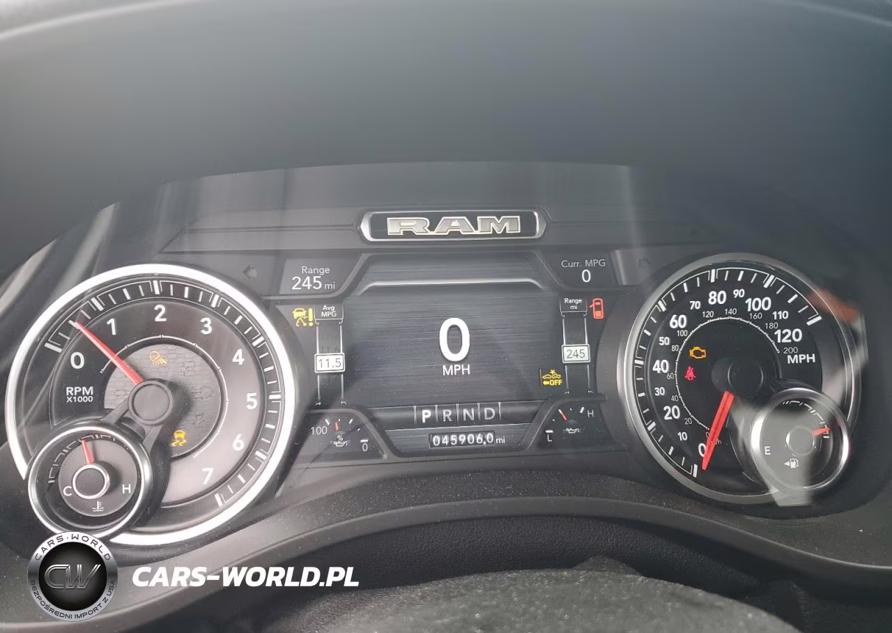 RAM 1500 LARAM VIN:1C6SRFJT0KN505026 - 9