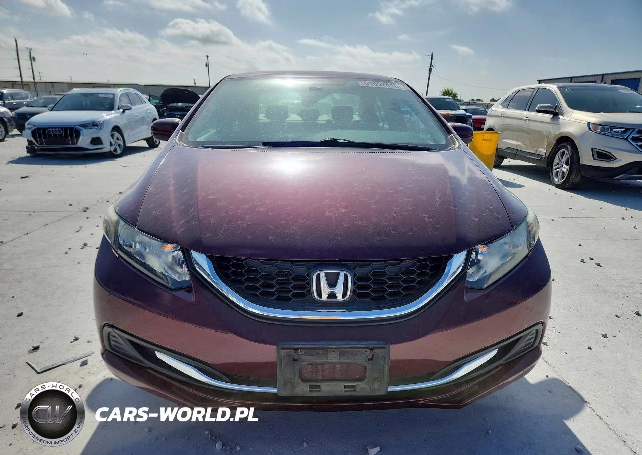 2014 Honda Civic Lx VIN:2HGFB2F5XEH553584 - 5