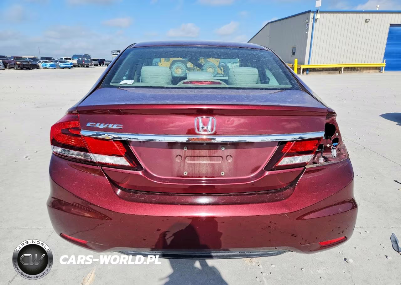 2014 Honda Civic Lx VIN:2HGFB2F5XEH553584 - 6