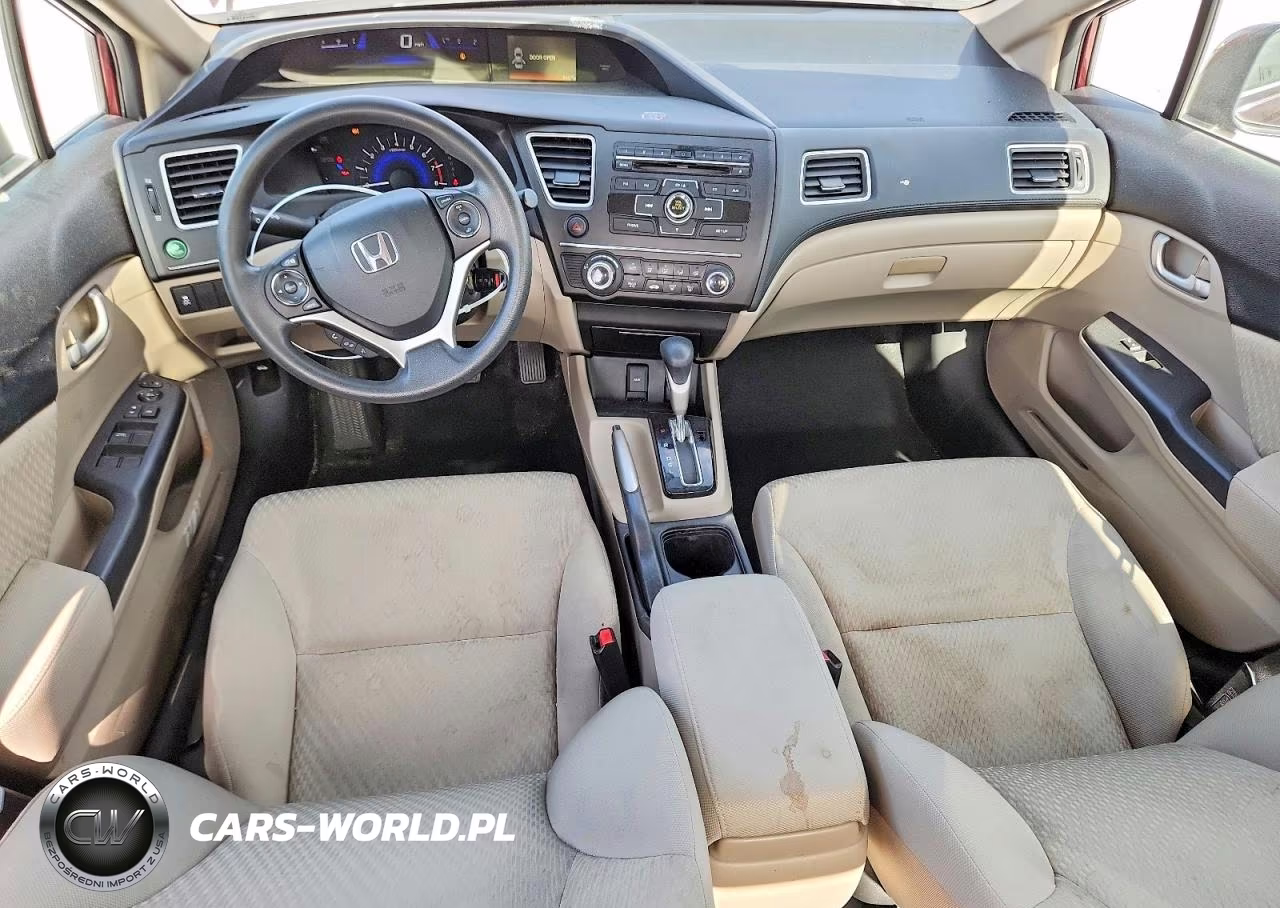 2014 Honda Civic Lx VIN:2HGFB2F5XEH553584 - 8