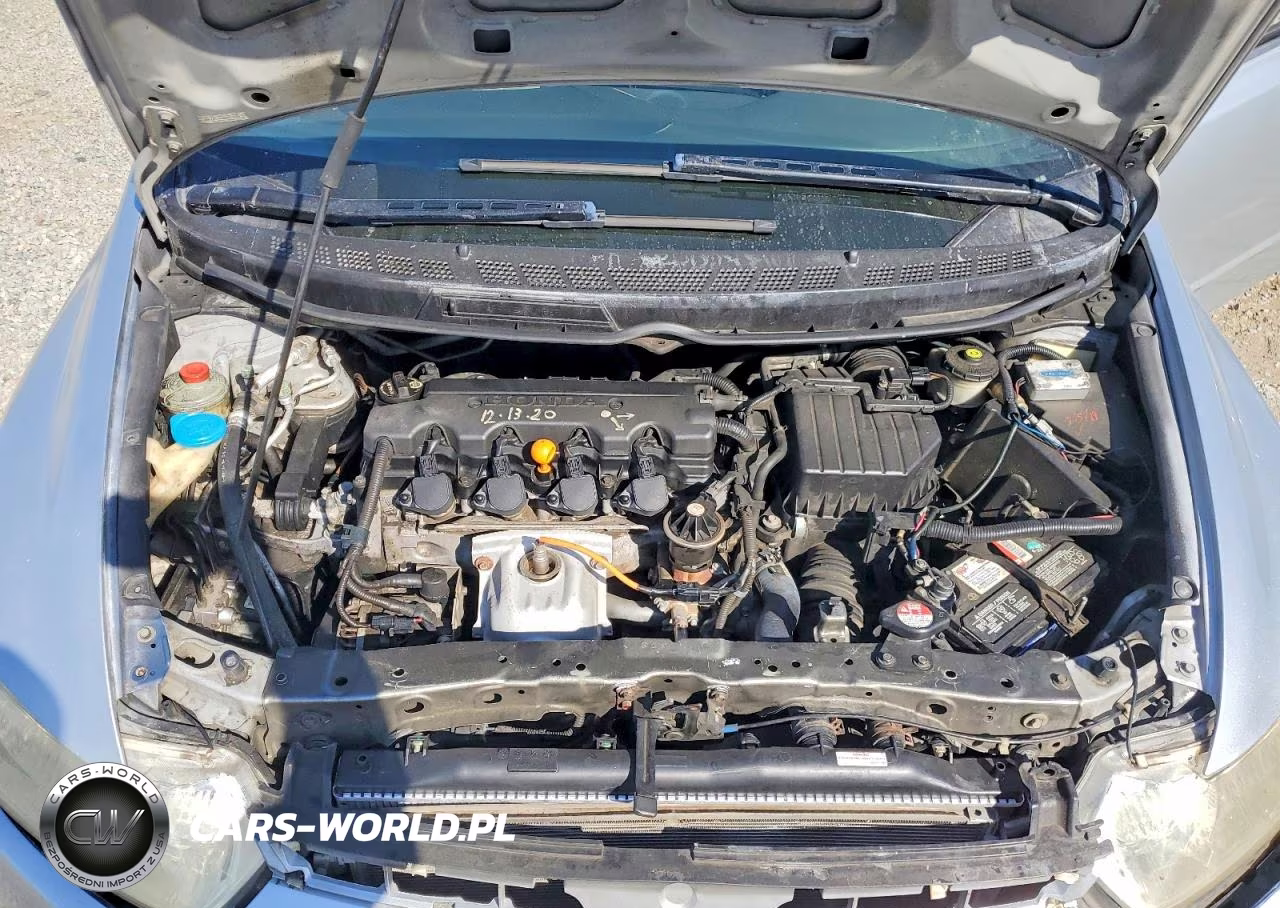 2008 Honda Civic Lx VIN:2HGFG12618H553262 - 11