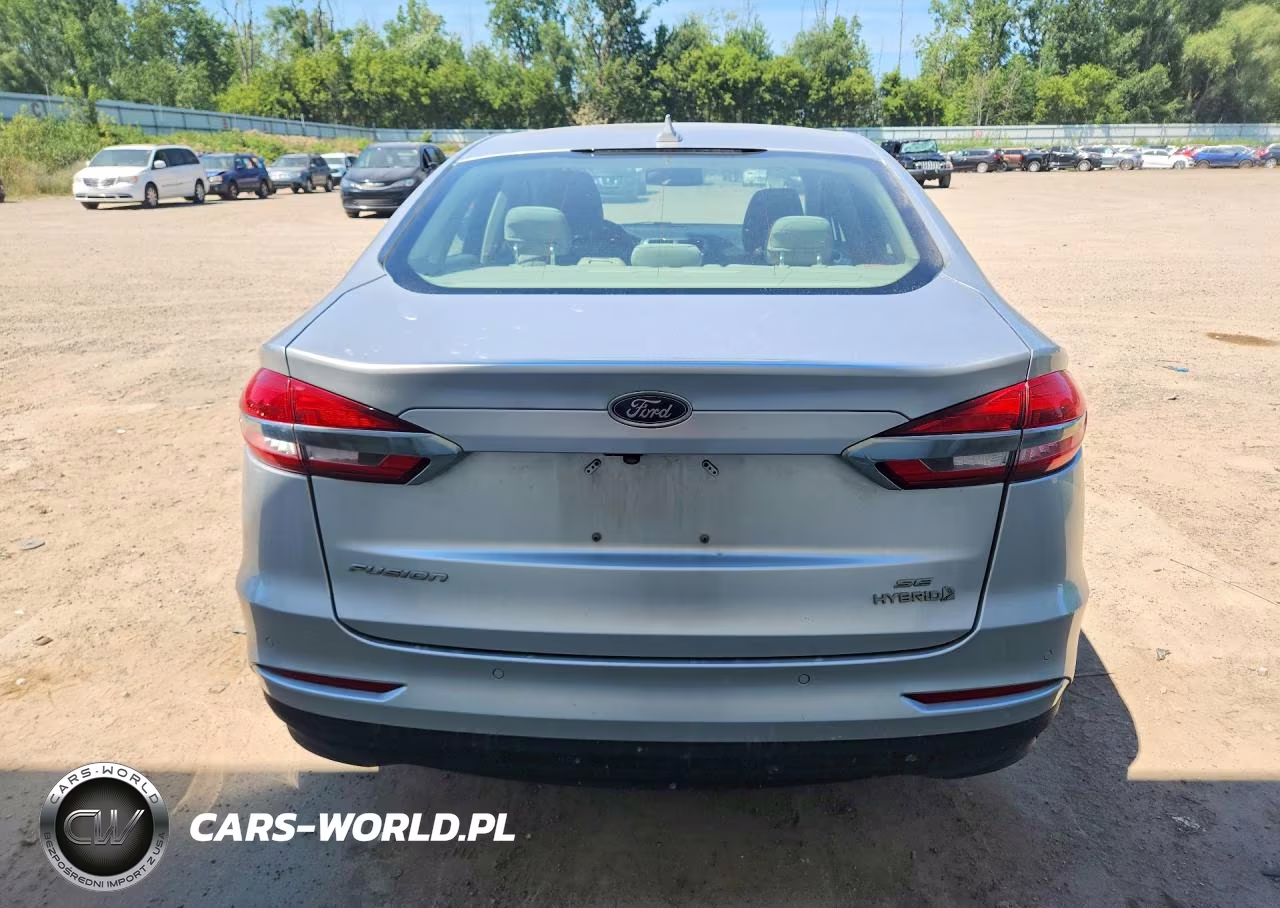 2019 Ford Fusion Se VIN:3FA6P0LU3KR103023 - 6