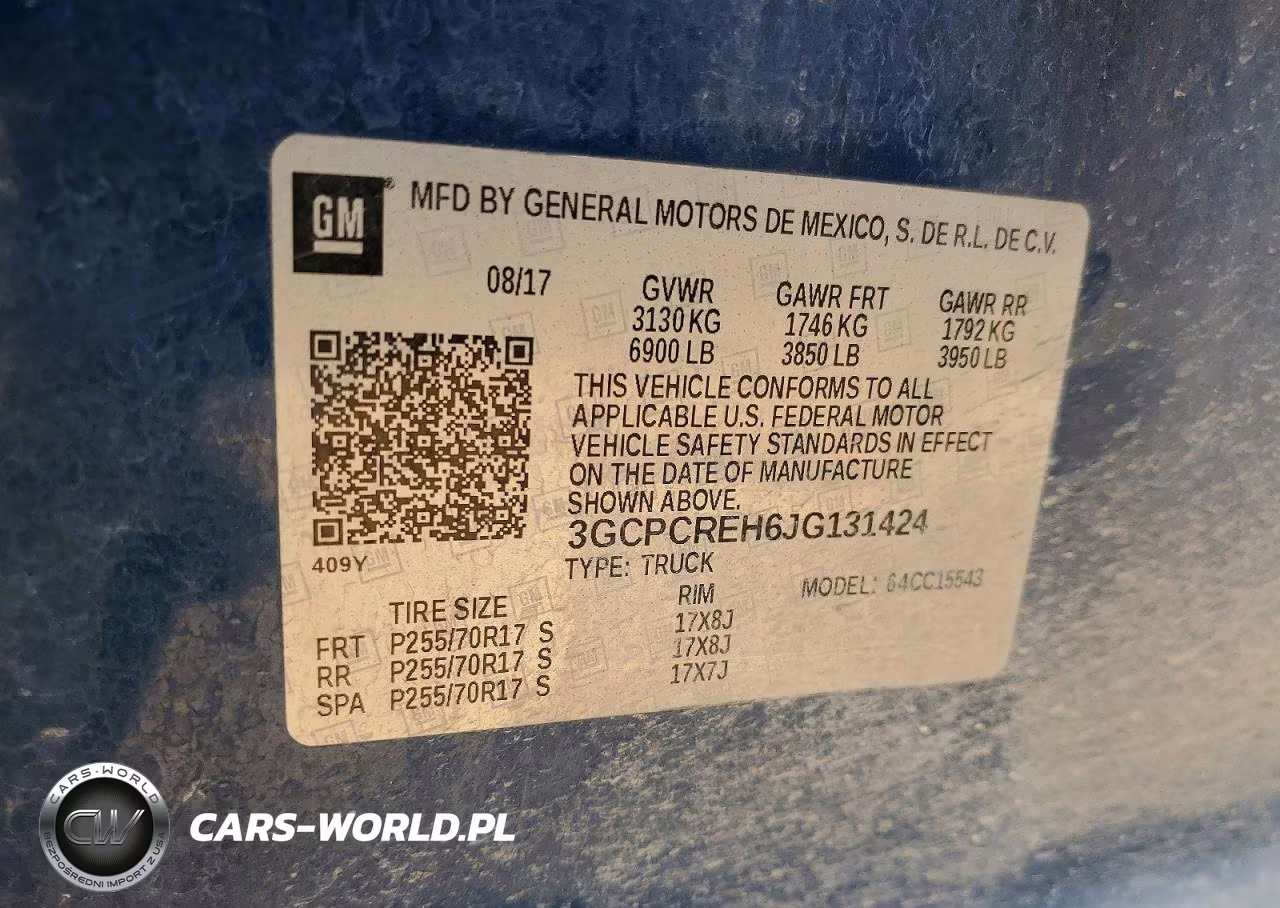 2018 Chevrolet Silverado C1500 Lt VIN:3GCPCREH6JG131424 - 12