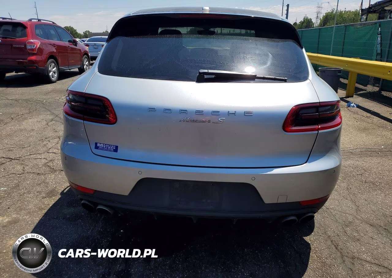 2015 Porsche Macan S VIN:WP1AB2A51FLB73357 - 6