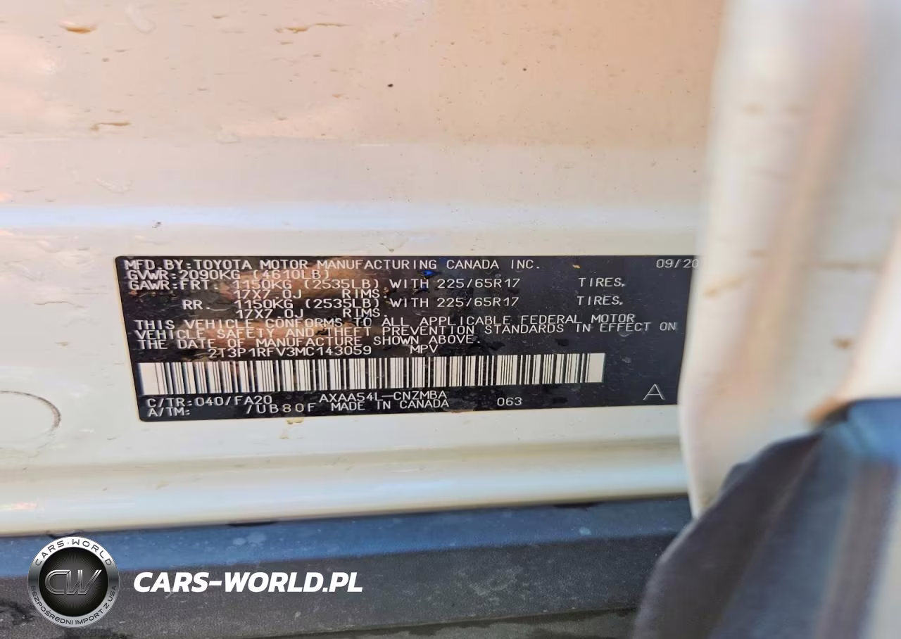 2021 Toyota Rav4 Xle VIN:2T3P1RFV3MC143059 - 13