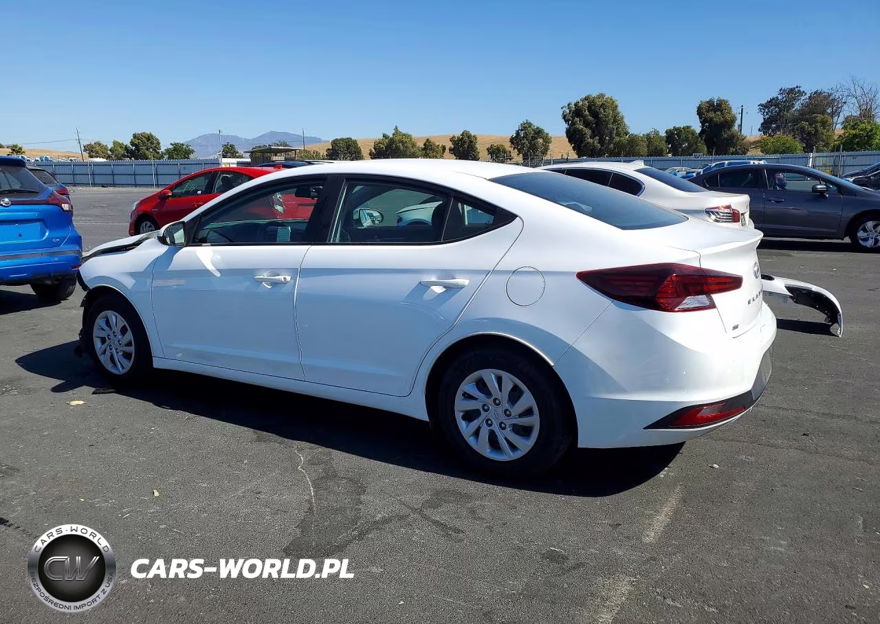 2019 Hyundai Elantra Se VIN:5NPD74LF1KH419386 - 2