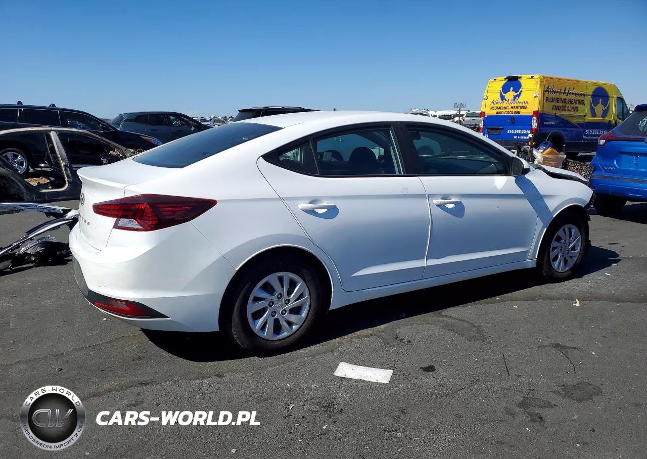2019 Hyundai Elantra Se VIN:5NPD74LF1KH419386 - 3