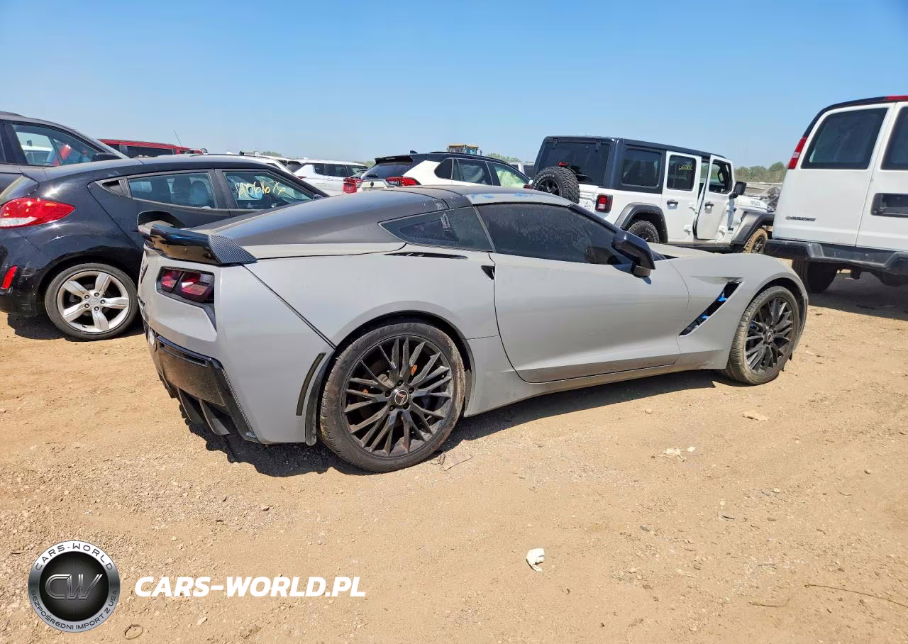 2014 Chevrolet Corvette Stingray Z51 3Lt VIN:1G1YM2D73E5127709 - 3