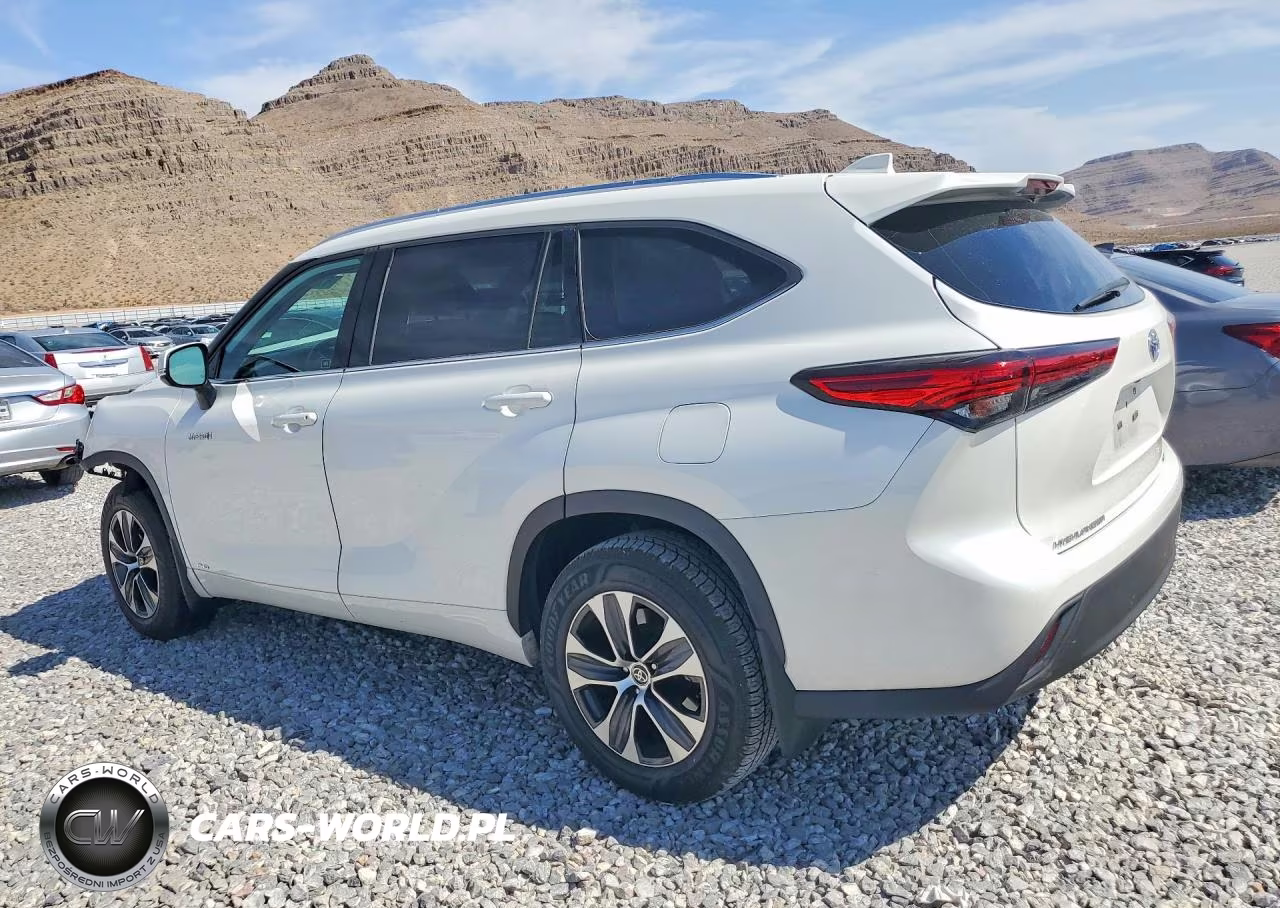 2020 Toyota Highlander Hybrid Xle VIN:5TDHBRCH4LS005464 - 2
