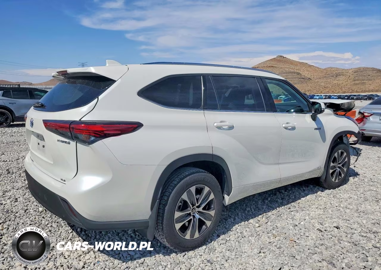 2020 Toyota Highlander Hybrid Xle VIN:5TDHBRCH4LS005464 - 3