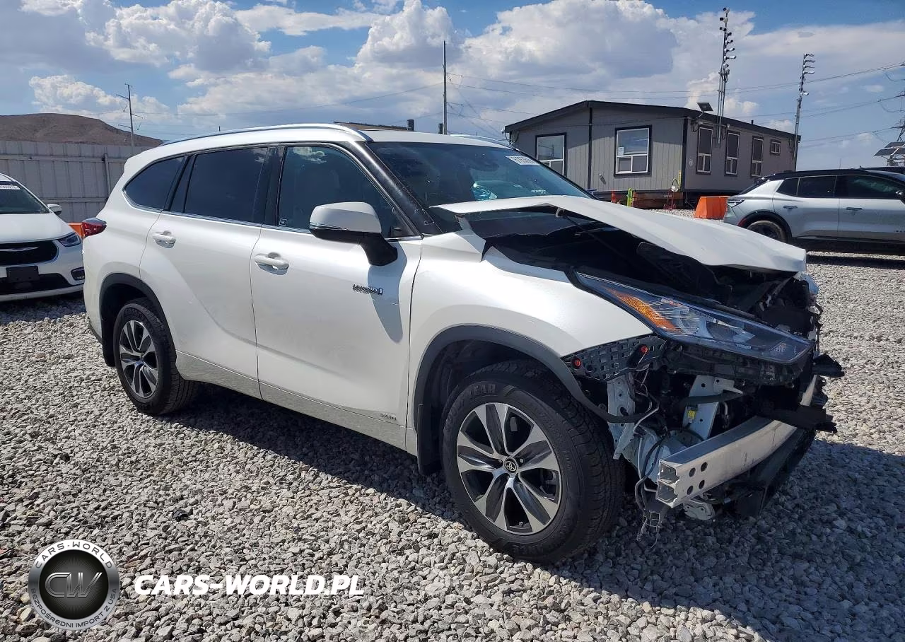 2020 Toyota Highlander Hybrid Xle VIN:5TDHBRCH4LS005464 - 4
