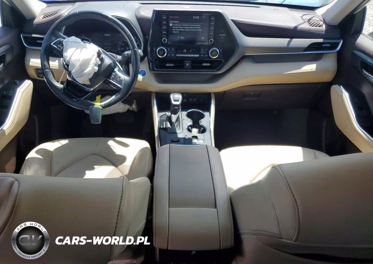 2020 Toyota Highlander Hybrid Xle VIN:5TDHBRCH4LS005464 - 8