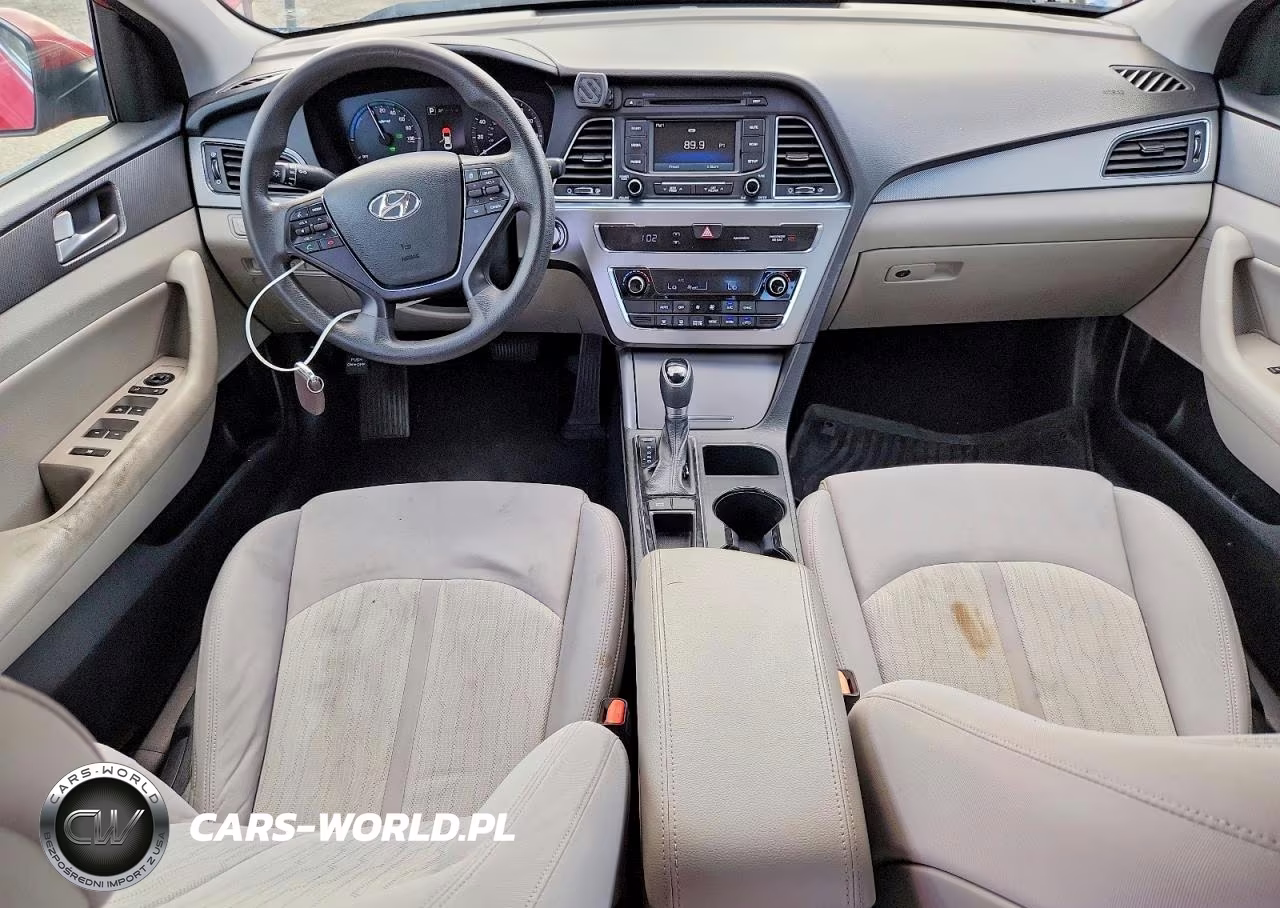2016 Hyundai Sonata Hybrid Se VIN:KMHE24L17GA009192 - 8