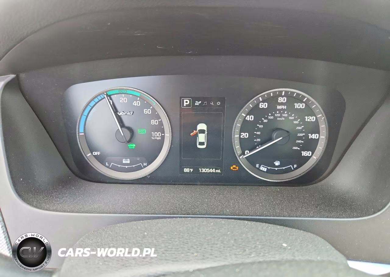 2016 Hyundai Sonata Hybrid Se VIN:KMHE24L17GA009192 - 9