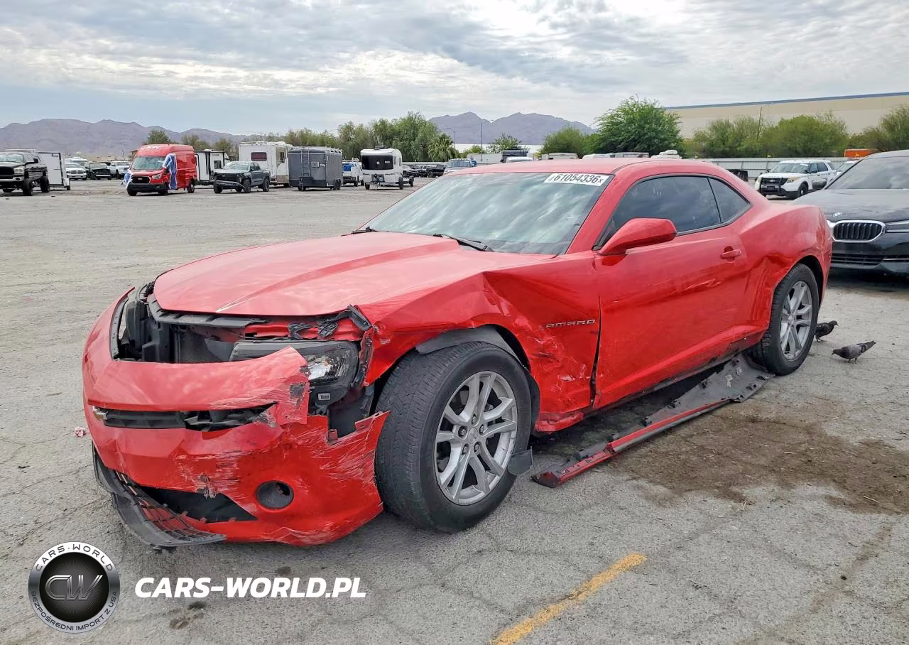2015 Chevrolet Camaro Lt VIN:2G1FD1E36F9294177 - 1