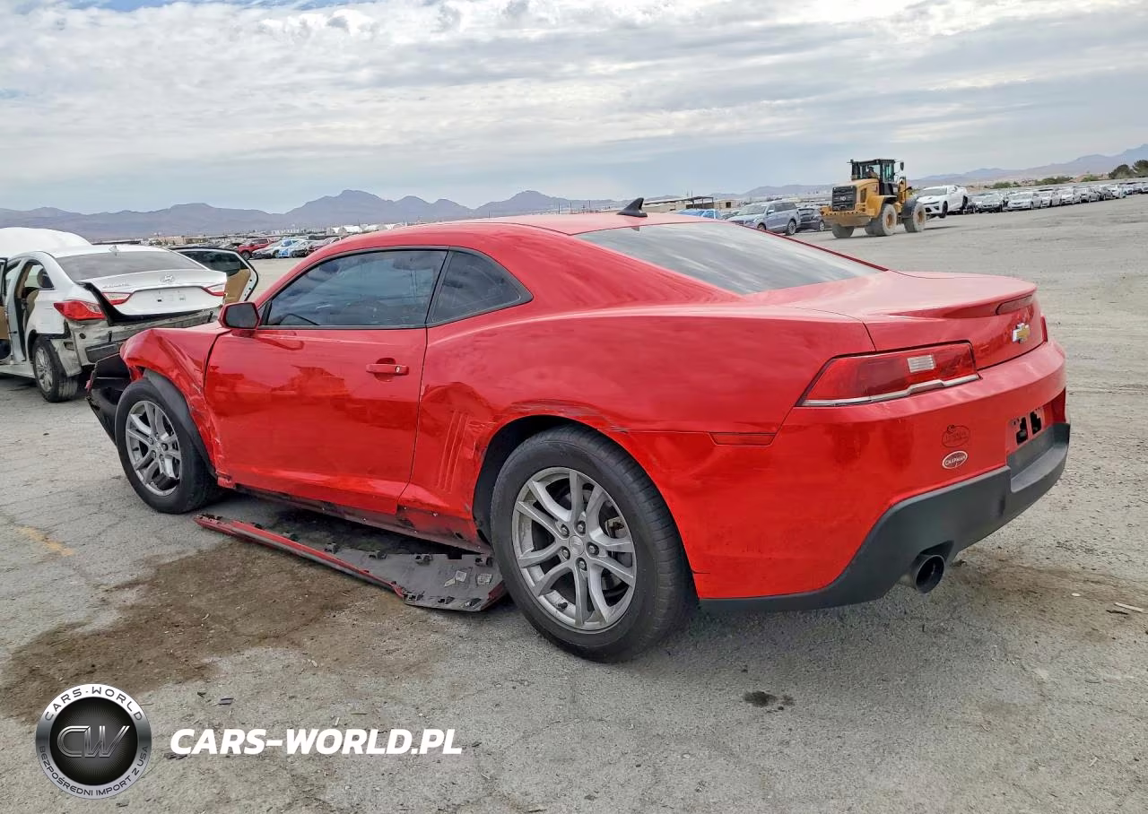 2015 Chevrolet Camaro Lt VIN:2G1FD1E36F9294177 - 2