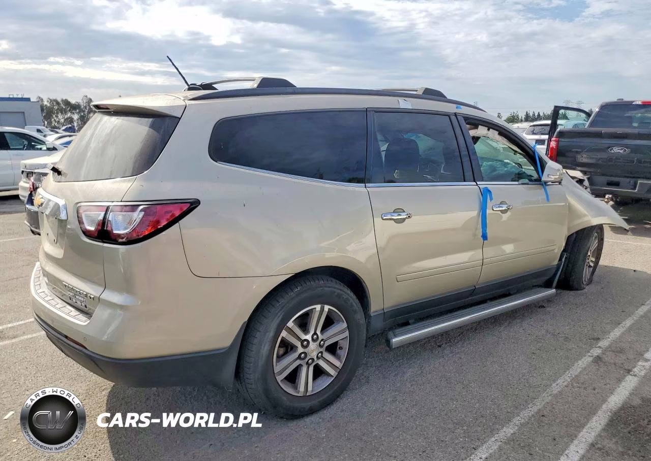 2015 Chevrolet Traverse Lt VIN:1GNKRHKD3FJ274459 - 3