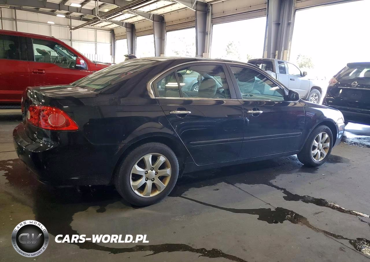 2008 Kia Optima Lx VIN:KNAGE123385168739 - 3