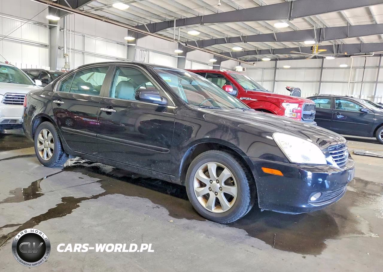 2008 Kia Optima Lx VIN:KNAGE123385168739 - 4