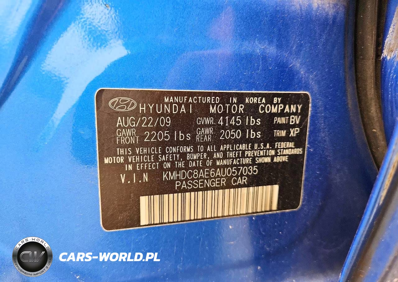 2010 Hyundai Elantra Touring Se VIN:KMHDC8AE6AU057035 - 12