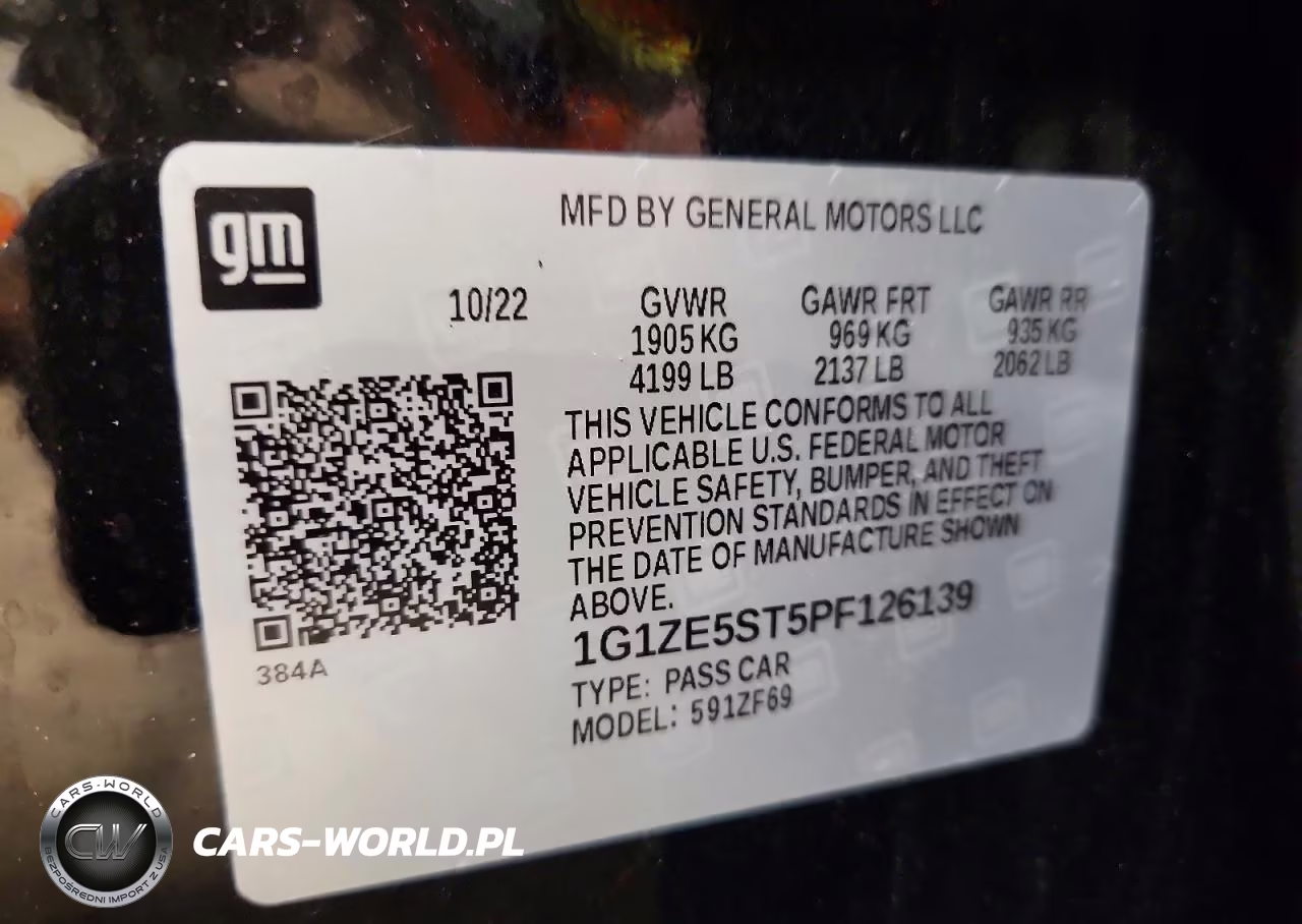 2023 Chevrolet Malibu Premier VIN:1G1ZE5ST5PF126139 - 12